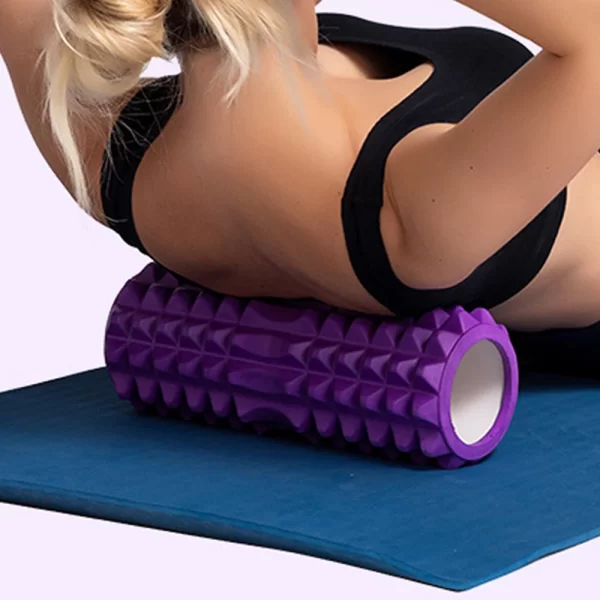 1Pc Foam Massage Roller, Holle Yoga Kolom Fitness Apparatuur Voor Spiermassage, Fysiotherapie En Sport Revalidatie, Rolle