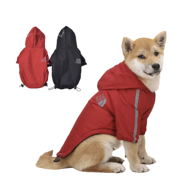 Warme Winterjas voor Kleine tot Middelgrote Honden: Reflecterende en Waterdichte Outfit met Fleece en Regenjas - Ideaal voor Puppy's en Chihuahua's